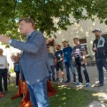 FOTO: Školní družina má nové pískoviště a hřiště pro street hokej