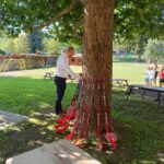 FOTO: Školní družina má nové pískoviště a hřiště pro street hokej