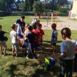 FOTO: Školní družina má nové pískoviště a hřiště pro street hokej