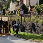 FOTO: Z věže klášterního kostela demontovali kříž, celá věž projde opravou