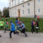 Běh zámeckým parkem