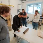 Otevírání časové schránky z věže klášterního kostela