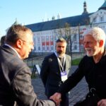 Prezident Petr Pavel navštívil Broumovské diskuse