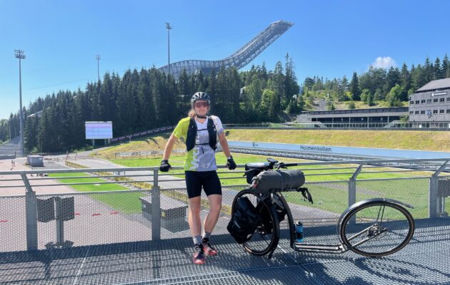 Na koloběžce na Nordkapp