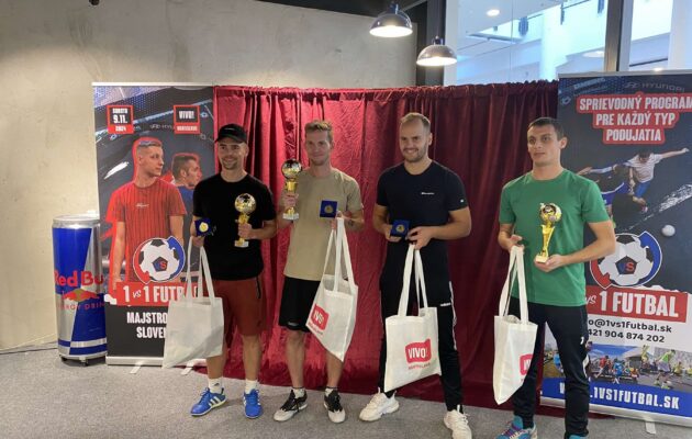 Dominik Zdržálek mistrem Slovenska v 1na1