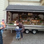 FOTO: Před zámkem je k vidění Fialův mechanický betlém