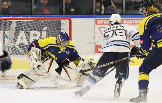 Hokejisté Vrchlabí zdolali Ústí nad Labem 3:1 a v tabulce jsou již třetí