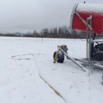 Když Vejsplachy kromě nedostatku sněhu čelí i neukázněným lyžařům