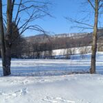 Lyžařská stopa pod Jankovým kopcem