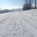 Lyžařská stopa pod Jankovým kopcem