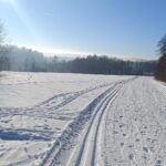 Lyžařská stopa pod Jankovým kopcem