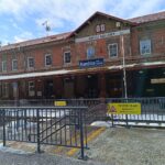 Zrekonstruované vlakové nádraží v Kunčicích nad Labem