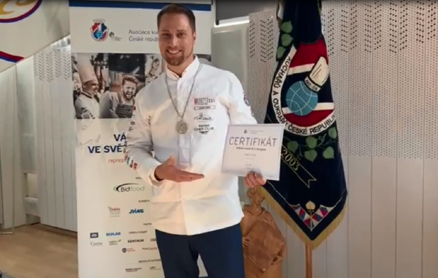 Lukáš Čížek získal stříbrnou medaili M. D. Rettigové