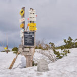 Frézování cesty na Luční boudu