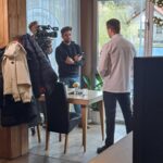 Televize Nova točila reportáž v restauraci Farma