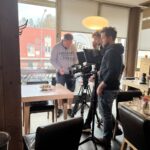 Televize Nova točila reportáž v restauraci Farma