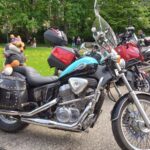 FOTO: Vzácná návštěva. Na Motorkářské požehnání dorazil i prezident Petr Pavel