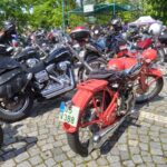 FOTO: Vzácná návštěva. Na Motorkářské požehnání dorazil i prezident Petr Pavel