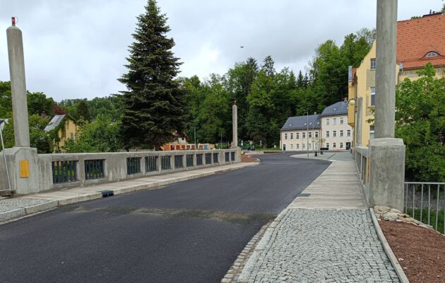 Opravený most u Kartonky