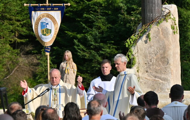 Mariánský sloup Královna hor