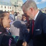 Premiér Petr Fiala ve Vrchlabí