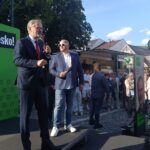 Premiér Petr Fiala ve Vrchlabí