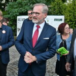 Premiér Petr Fiala ve Vrchlabí