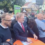 Premiér Petr Fiala ve Vrchlabí