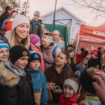 FOTO: Vrchlabí tleskalo svým olympionikům, dostali krkonošské dárky