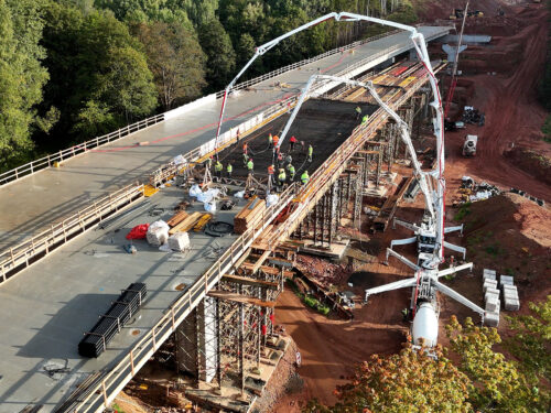 VIDEO: Od Stříteže po Zlatou Olešnici. Proleťte se nad rozestavěnou D11