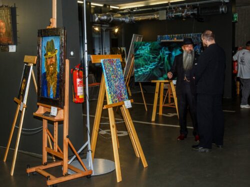 V ekocentru Krtek vystavuje Wetdog